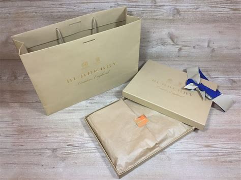 burberry delievering modalities|Burberry gift packaging.